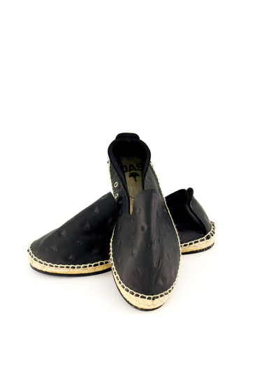 SCHWARZE SLIP-INS AUS KUNSTLEDER SLIP-INS - Schwarz