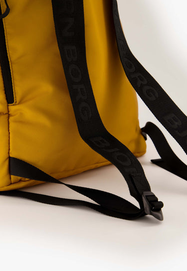 QUILT BACKPACK - Mustard Yellow