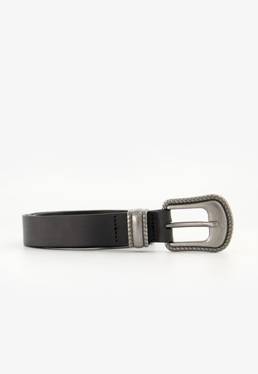 BÄLTE DETAILS - Svart/Silver