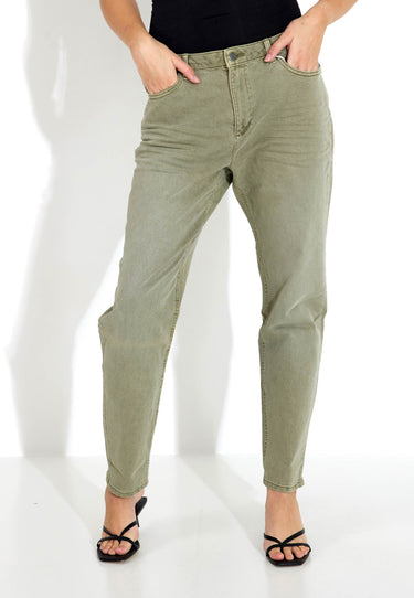 EVERYDAY PANTS JEANS - Grön