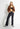 FLARED PANTS JEANS - Washed grey
