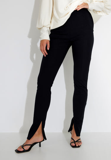 TIGHT PANTS BYXOR - Svart