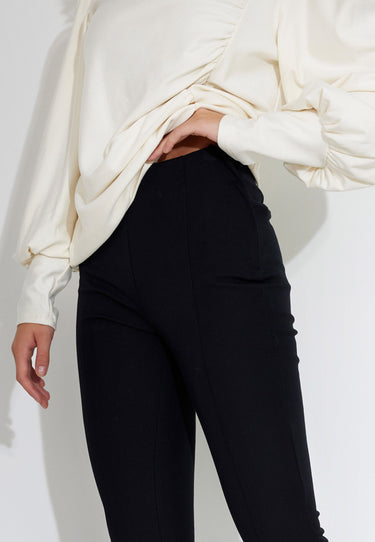 TIGHT PANTS BYXOR - Svart