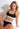 BIKINI - Svart glitter