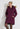 CHLOE DOWN COAT JACKA - Wine