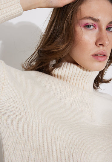PT KRISTEL PULLOVER TRÖJA - Whitecap gray