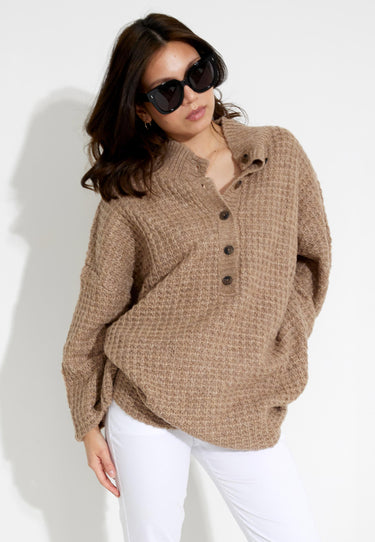 LEX KATIE WOOL - Brown Mel