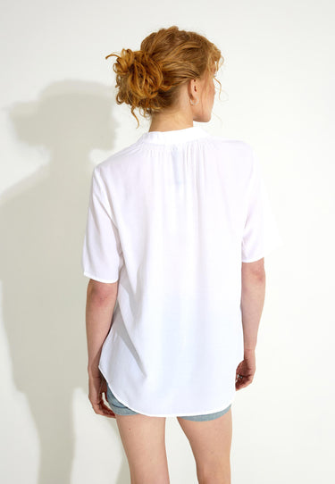 FQRALDA BLOUSE - Brilliant white