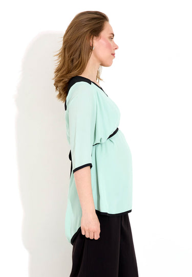 MAMMA-TOPP WOVEN - Aqua Foam