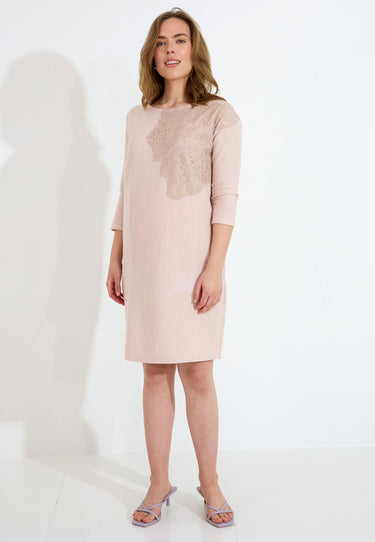 GRAVIDKLÄNNING SWEATER DRESS - Rose