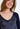MAMMA-TOPP FACEPRINT 3/4 SLEEVES - Navy