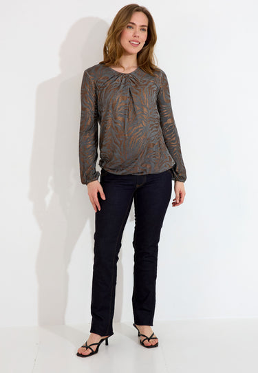 MAMMA-TOPP FOILPRINT - Anthracite Multi