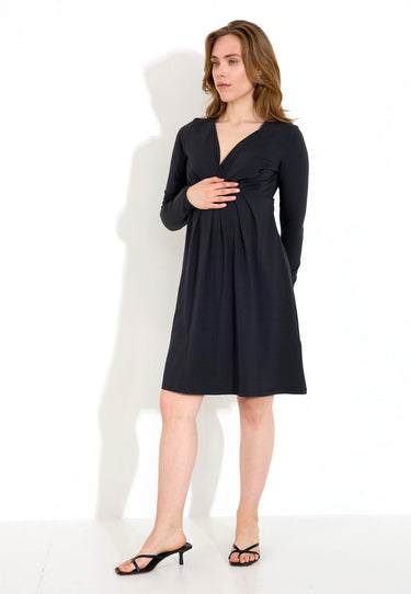 GRAVIDKLÄNNING 4795 - Dark grey