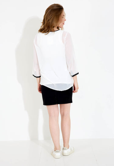 MAMMA-TOPP MLAMANDA WOVEN - Snow White
