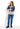 MAMMA-TOPP - Navy Multi Print
