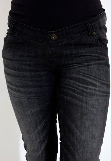 MAMMA-JEANS SOPHIA ZIP POCKETS - Black Denim