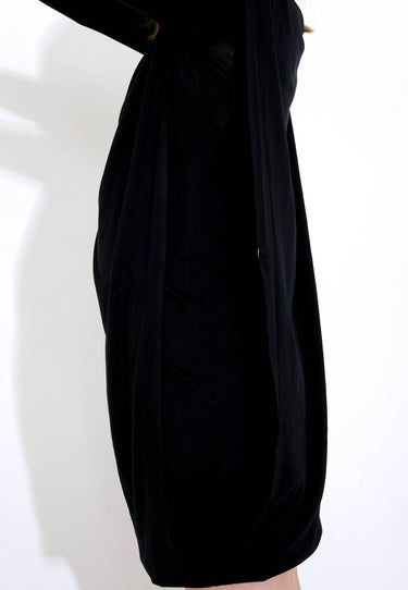 MAMMA-TOPP WOVEN - Svart
