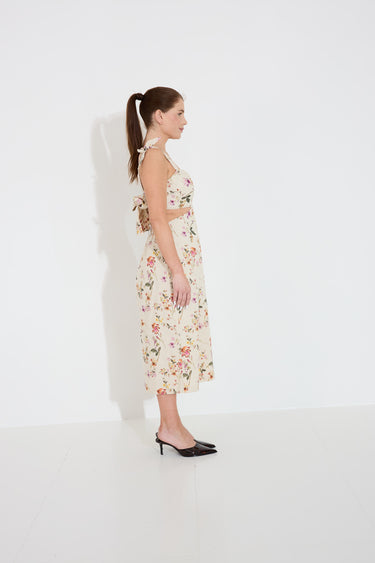 DANI DRESS - Soft Florals