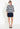 TOP SOFT STRIPES - Ecru / Navy
