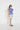 STRETCH TOP - Floating Flower Purple