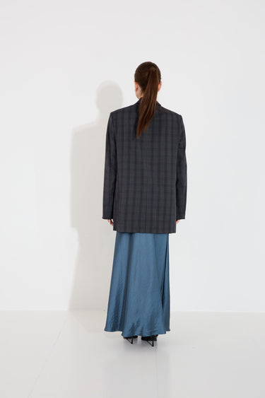 CALILE LOOSE BLAZER - Dark Grey