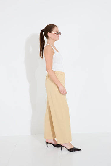 AIRY PANTS - Soft Mango