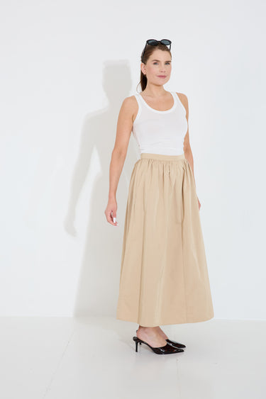VOLUME SKIRT - Creme