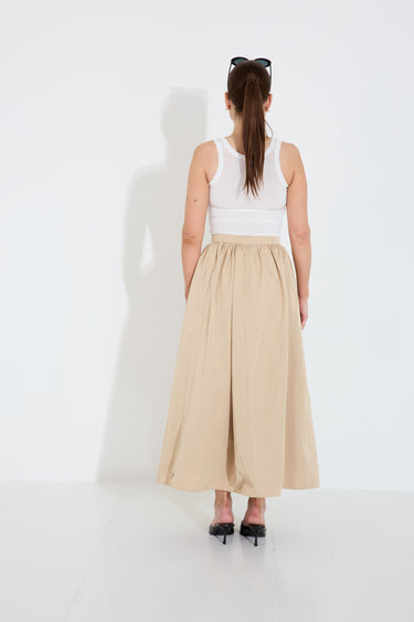 VOLUME SKIRT - Creme