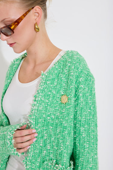 JOSHUA CARDIGAN - Green Apple