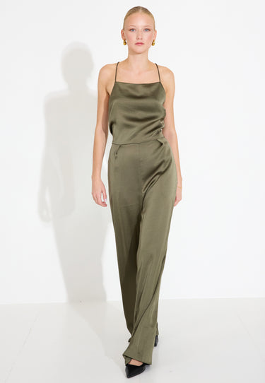SAVILLA JUMPSUIT - Dusty Olive