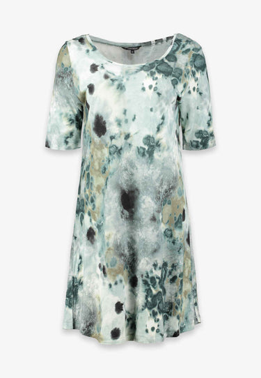 MARCY TUNIKA - green print