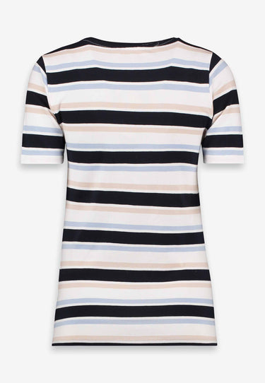 LOVA TOP STRIPED - Blu stripe