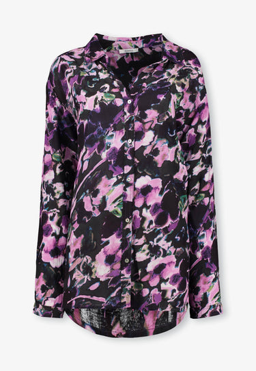 LATOYA BLUS - Lilac Flowe