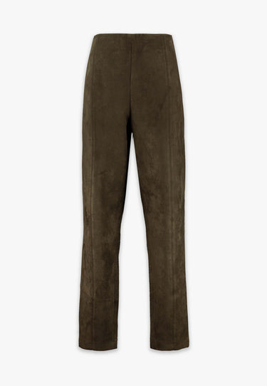 MOCCALOOK TROUSERS - Dark khaki