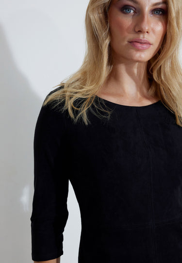 KLEID MOCCA - Schwarz