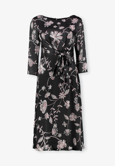 KLÄNNING MIDJEBAND - Blommig