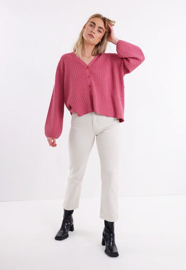 JENNYFER TWILL TROUSERS - Sand