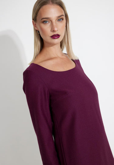 KLEID NR. 6 - Dunkles Lavendel