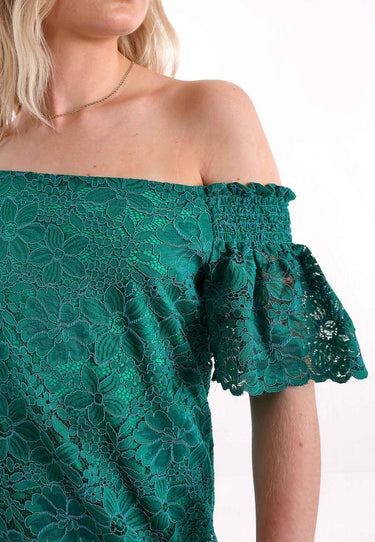 CARNIA DRESS - Dark green