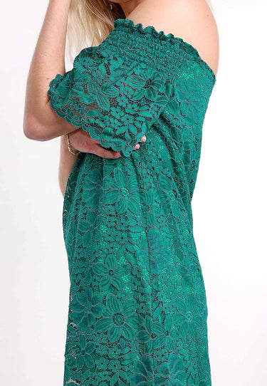 CARNIA DRESS - Dark green