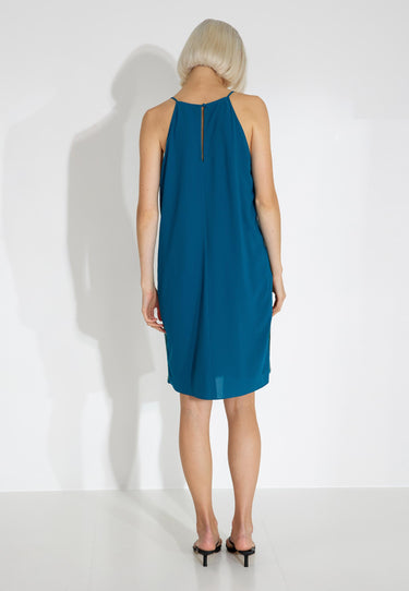 SILK & SEQUINS DRESS - Multicolor