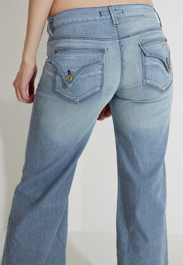 BOOTCUT JEANS - Blå