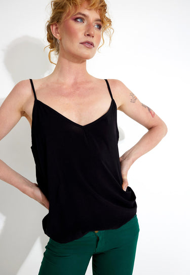 LINEN FQLEA - Black
