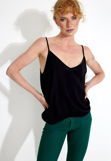 LINEN FQLEA - Black
