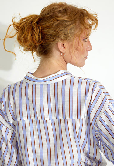 KOIN SHIRT SKJORTA - Blue stripe