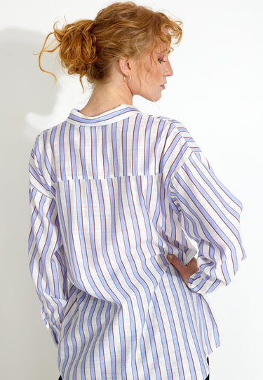 KOIN SHIRT SKJORTA - Blue stripe