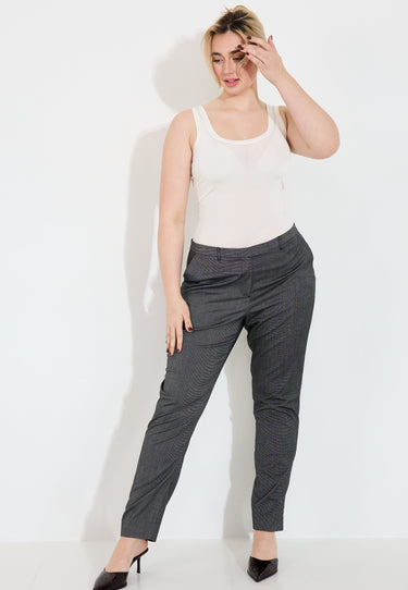 EMILY CROP SMALL HERRING - Grey