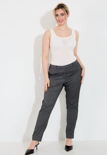 EMILY CROP SMALL HERRING - Grey