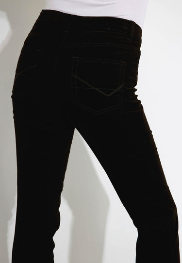 ALVA CORD PANTS - Coffee