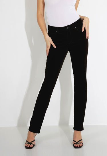 ALVA CORD PANTS - Coffee